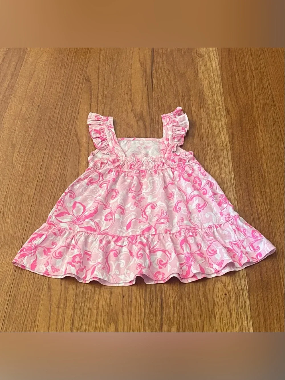 Lilly Pulitzer Charlize Conch Shell Pink Baby Dress